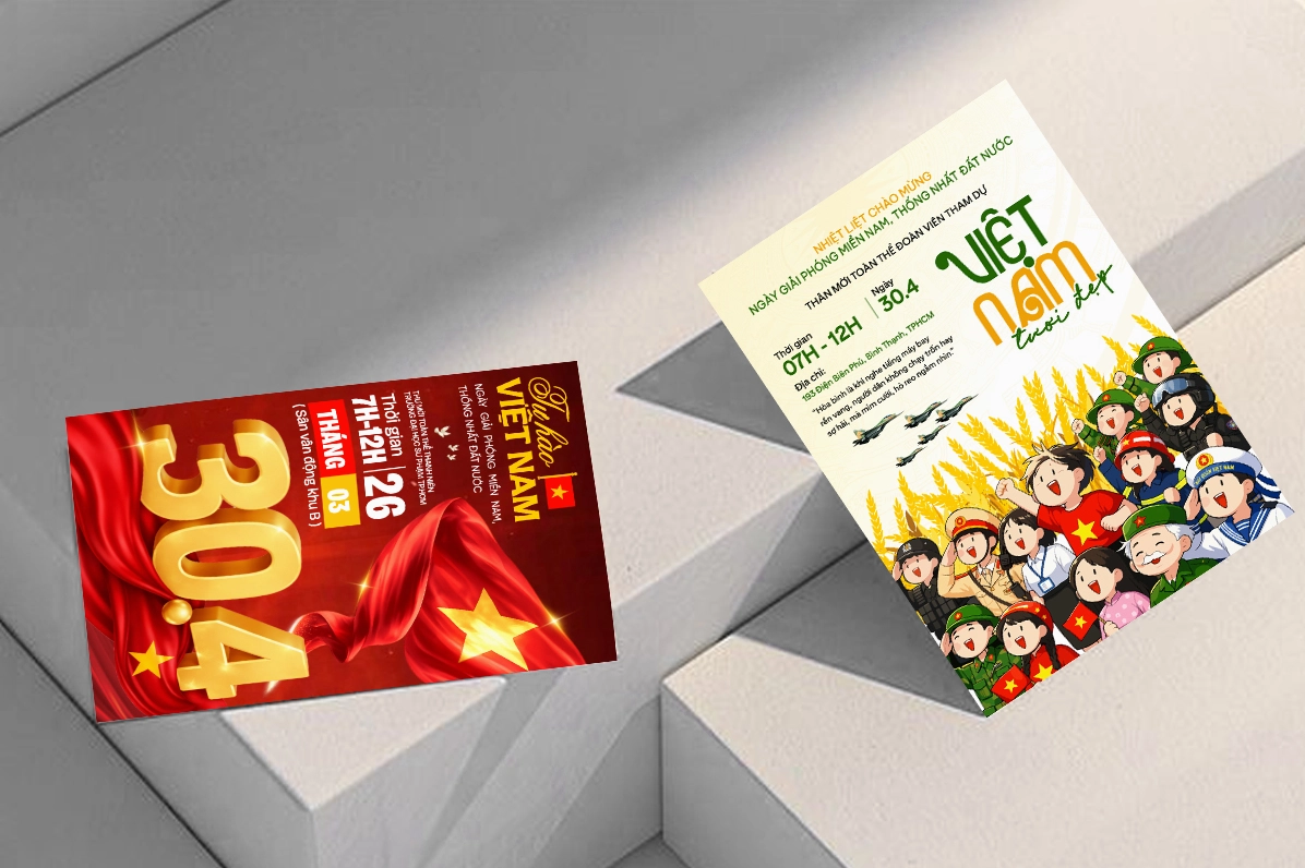 Top 10+ mẫu mời tiệc liên hoan ngày lễ 30/4 và 1/5 đẹp, sáng tạo, mới nhất năm 2026