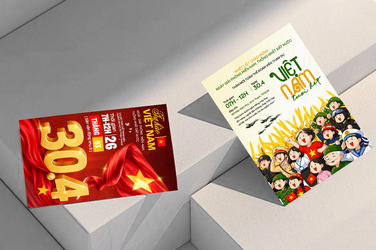 Top 10+ mẫu mời tiệc liên hoan ngày lễ 30/4 và 1/5 đẹp, sáng tạo, mới nhất năm 2026