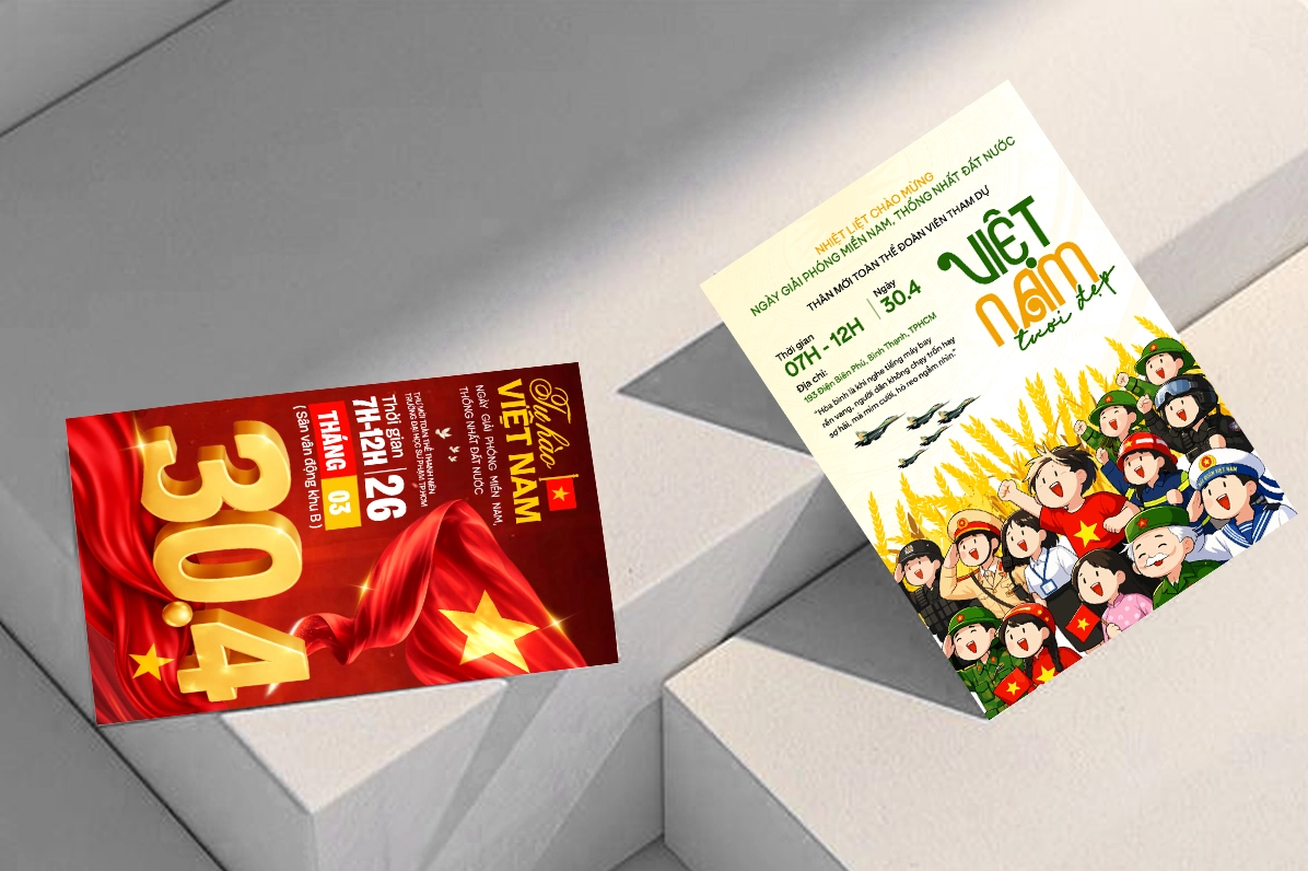 Top 10+ mẫu mời tiệc liên hoan ngày lễ 30/4 và 1/5 đẹp, sáng tạo, mới nhất năm 2026