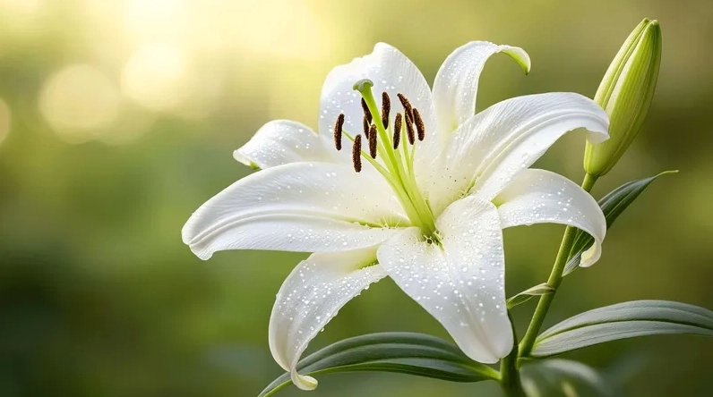 Trải nghiệm độ nét tuyệt vời qua background hoa ly 4K sống động