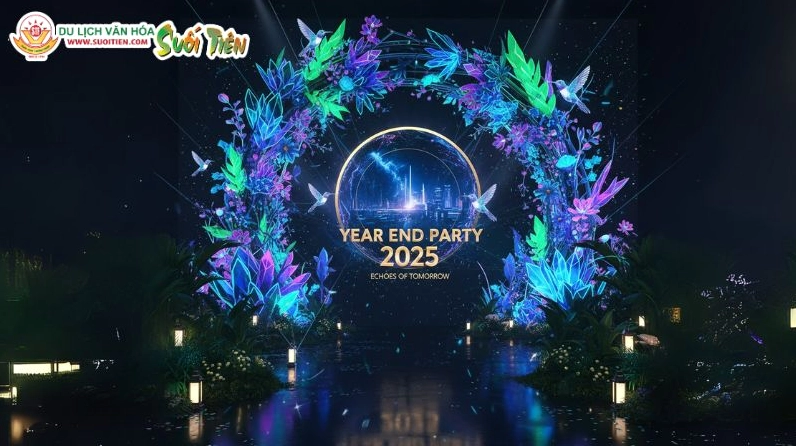 Trải nghiệm Mẫu Year End Party Backdrop 4 đẳng cấp
