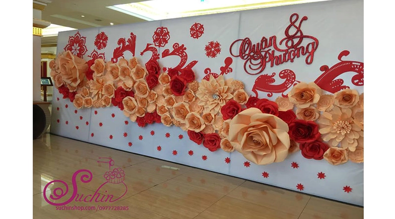 Tự làm backdrop đám cưới với những lợi ích thú vị