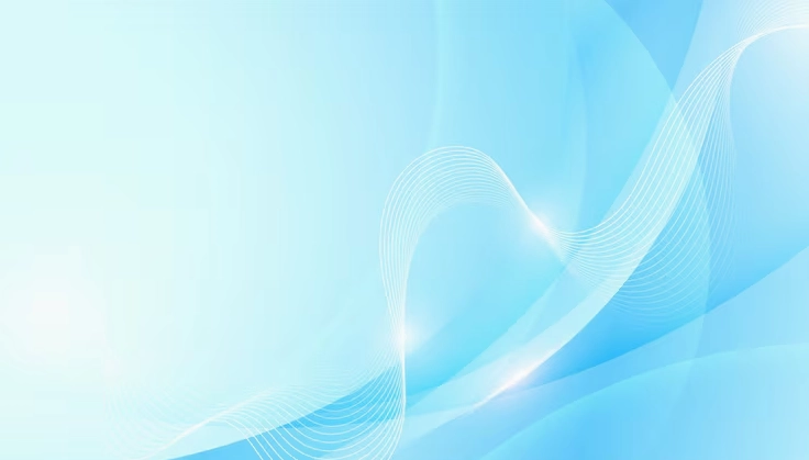 Vector elegant business wavy lines blue backdrop