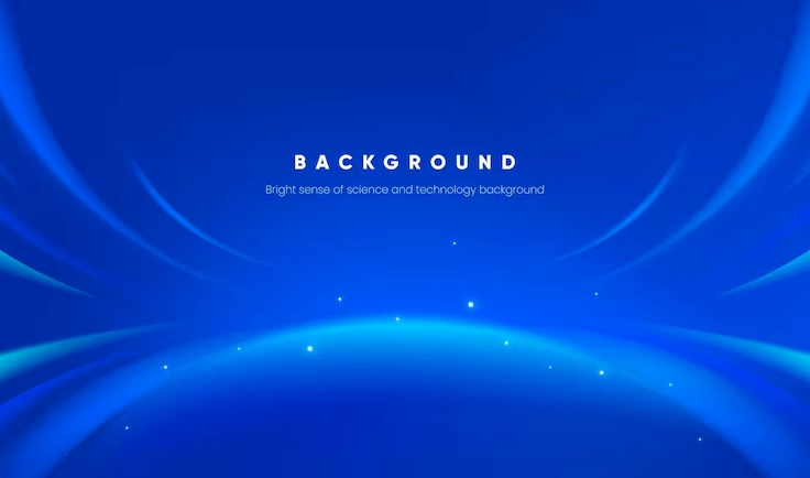 Vector futuristic horizontal abstract technology background