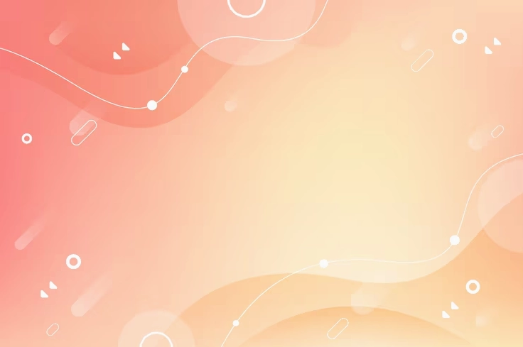 Vector gradient light peach background
