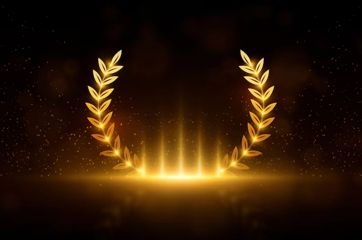 Vector miễn phí hình nền giải thưởng điện ảnh Oscar chân thực