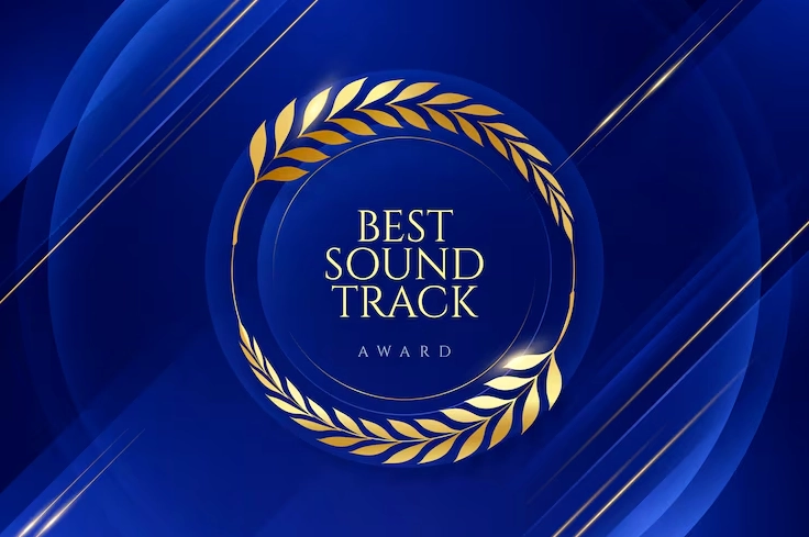 Vector miễn phí hình nền lễ trao giải phim chuyển màu