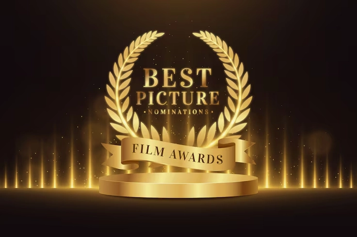 Vector miễn phí minh họa giải thưởng phim chân thực