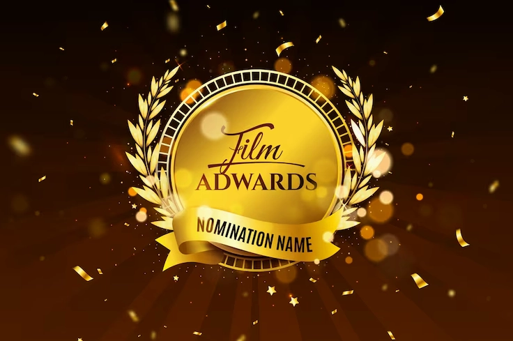 Vector miễn phí minh họa giải thưởng phim chân thực