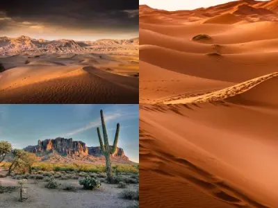 Ảnh background sa mạc full HD, 4K chuẩn đẹp cho dự án