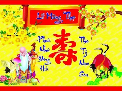 88+ background mừng thọ đậm đà tinh thần hiếu kính