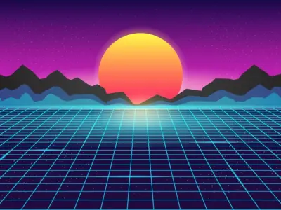 Tổng hợp 30+ ảnh background sự kiện retro future đẹp nhất