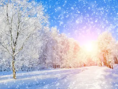 Ngắm 45+ ảnh background tuyết rơi đẹp lung linh huyền ảo