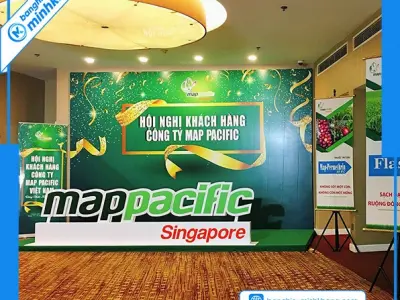 Bộ sưu tập backdrop hội nghị khách hàng đẹp chuyên nghiệp