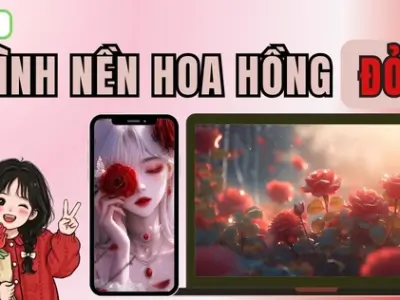 Bộ sưu tập hình nền hoa hồng đỏ đẹp vạn người mê