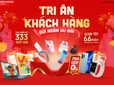 Tuyển tập mẫu backdrop tri ân khách hàng ấn tượng nhất 2026