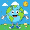 Hình Nền Trái Đất Cute: Tạo Ấn Tượng Cho Thiết Bị Của Bạn Năm 2026