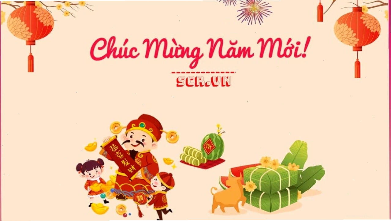 Ảnh Happy New Year với pháo hoa rực rỡ