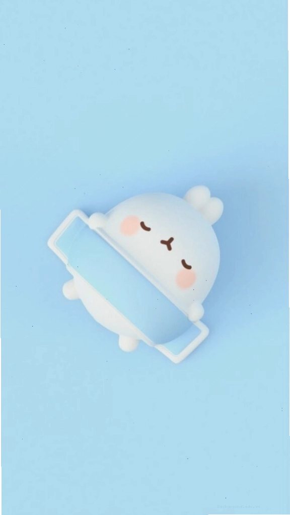 Ảnh nền cute màu xanh dương với họa tiết đơn giản