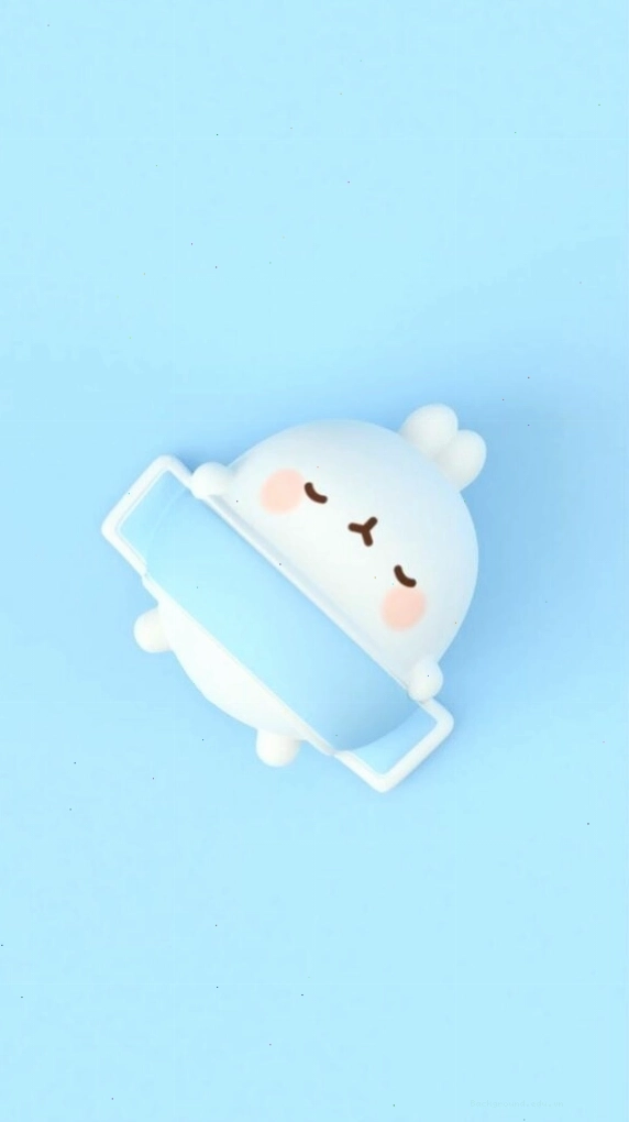 Ảnh nền màu xanh dương đậm cute và đáng yêu