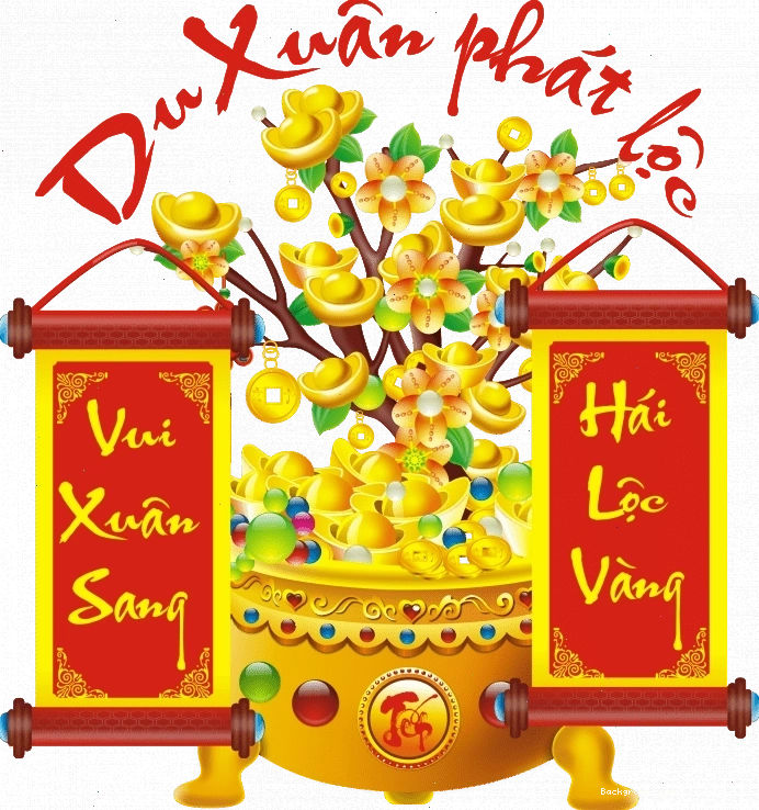 Ảnh Tết Du Xuân Phát Lộc với phong cảnh truyền thống
