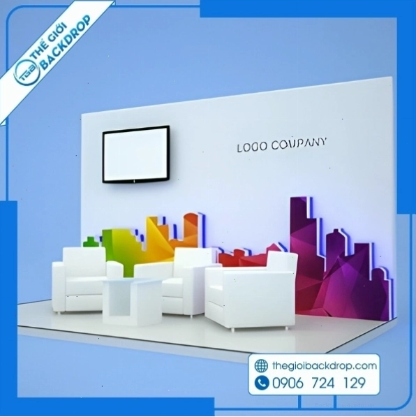 Backdrop talkshow chuyên nghiệp