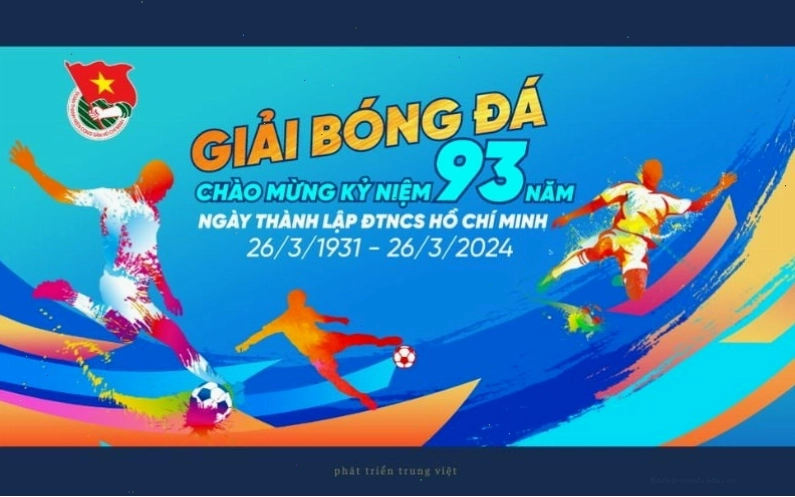 Background bóng đá đẹp dành cho giải đấu
