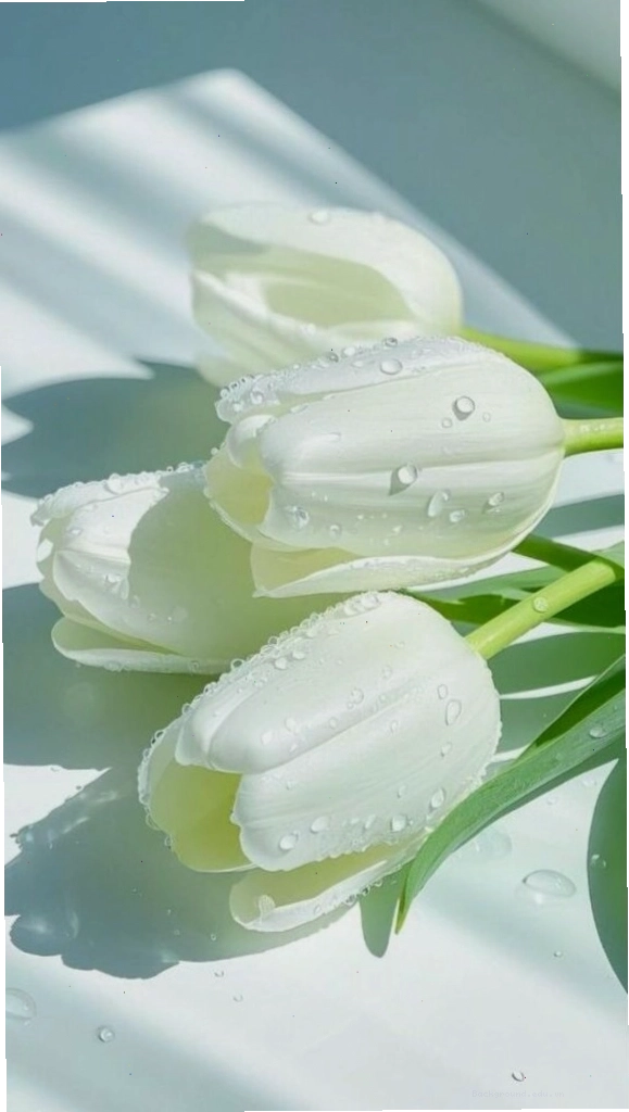 Cánh đồng hoa tulip tím bạt ngàn