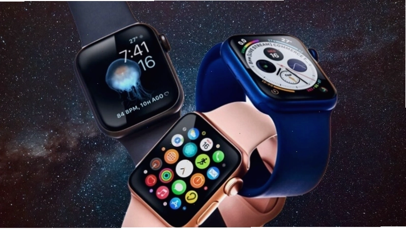 Chọn nền đồng hồ Apple Watch từ thư viện ảnh có sẵn