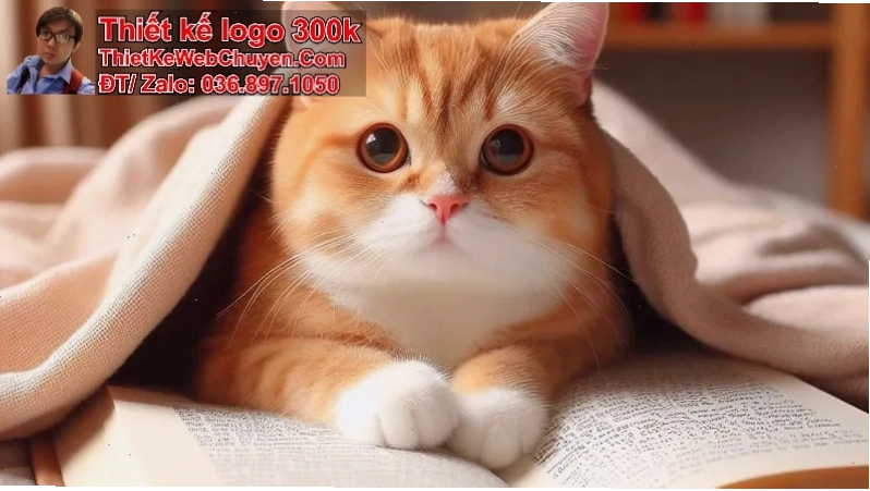 Chú mèo tam thể đáng yêu đang lim dim ngủ