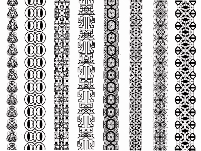 File vector hoa văn với đường nét mềm mại, thích hợp làm nền