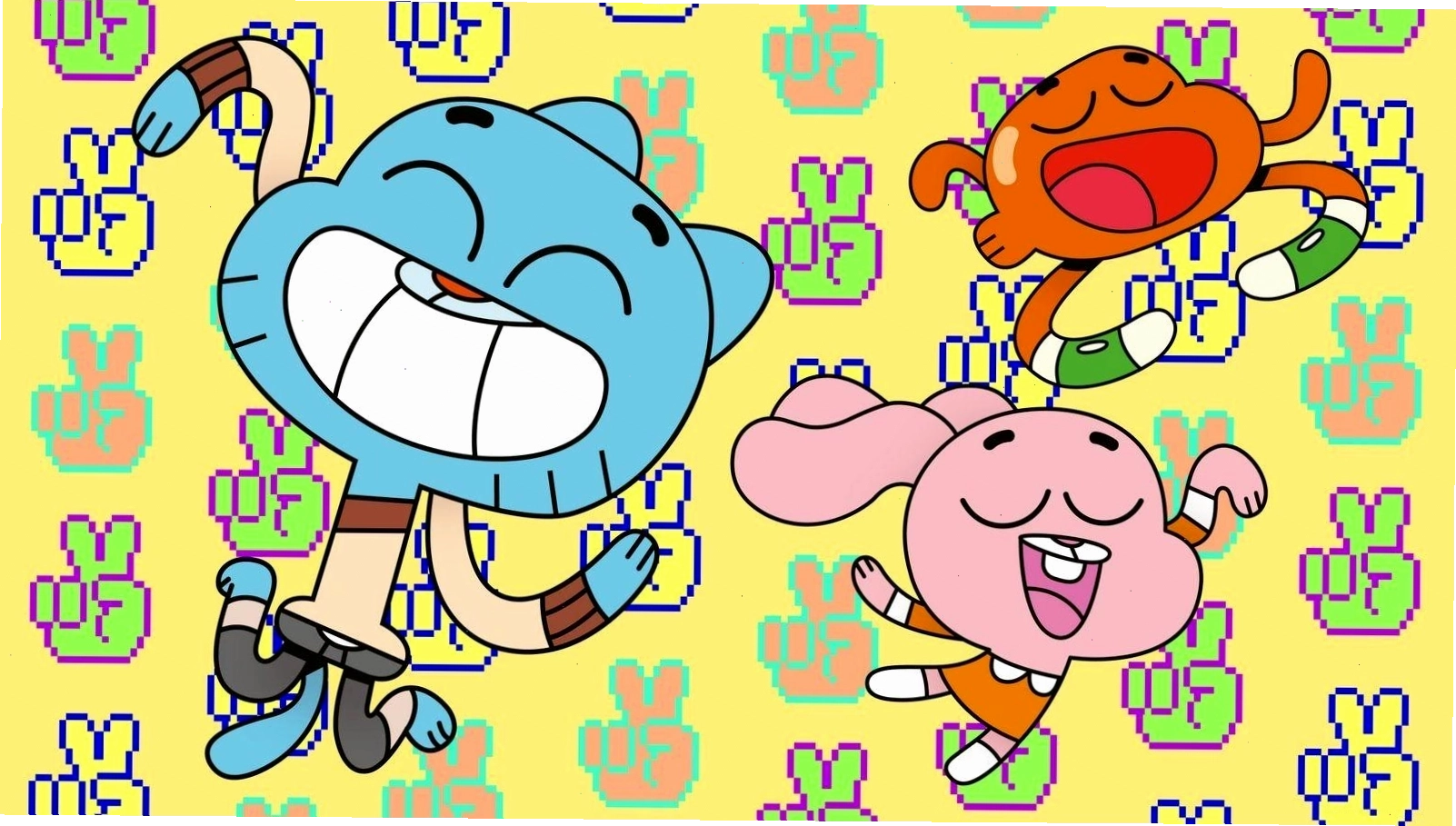 Gumball và Darwin trong một cảnh phim hài hước