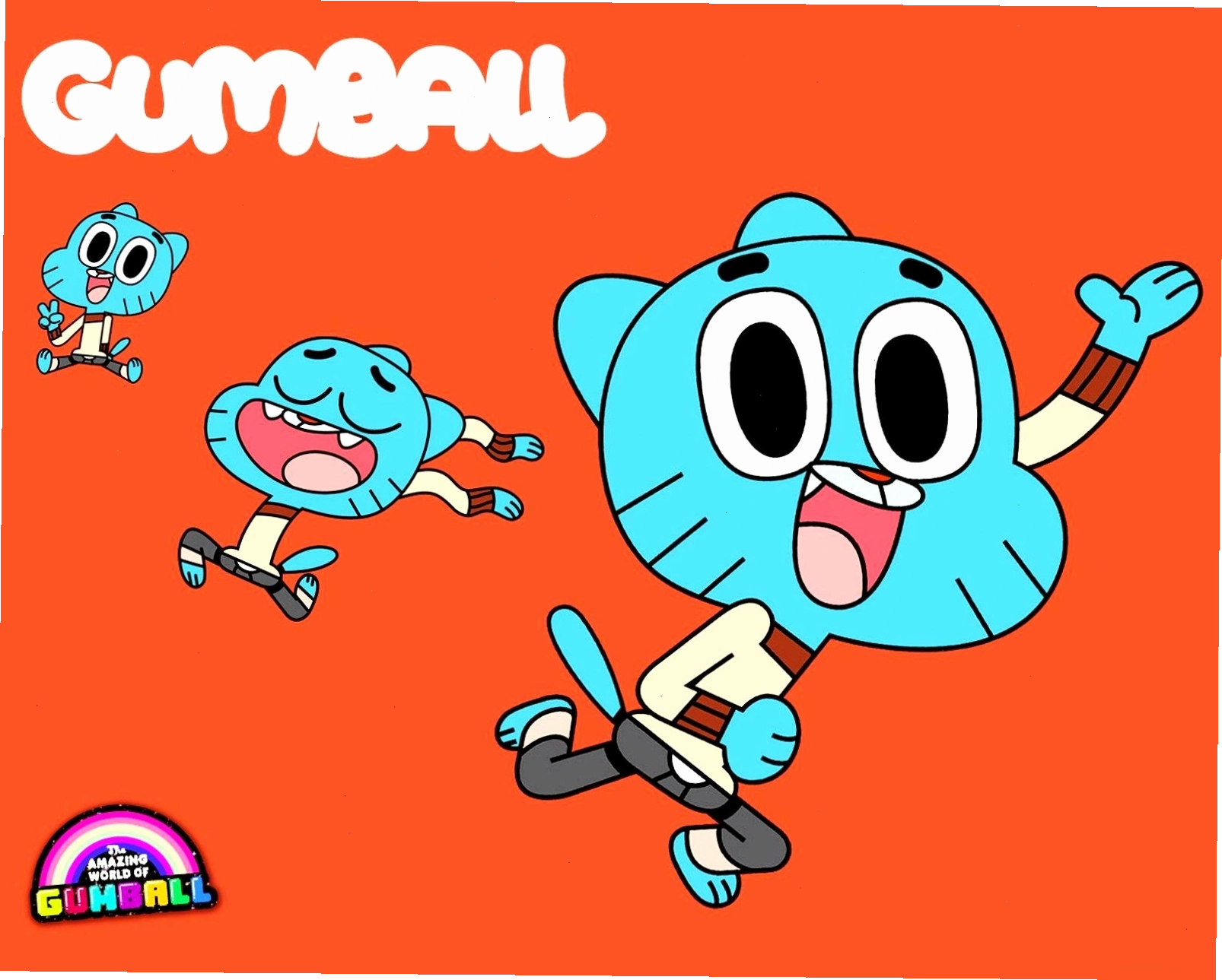 Gumball và Darwin vui đùa