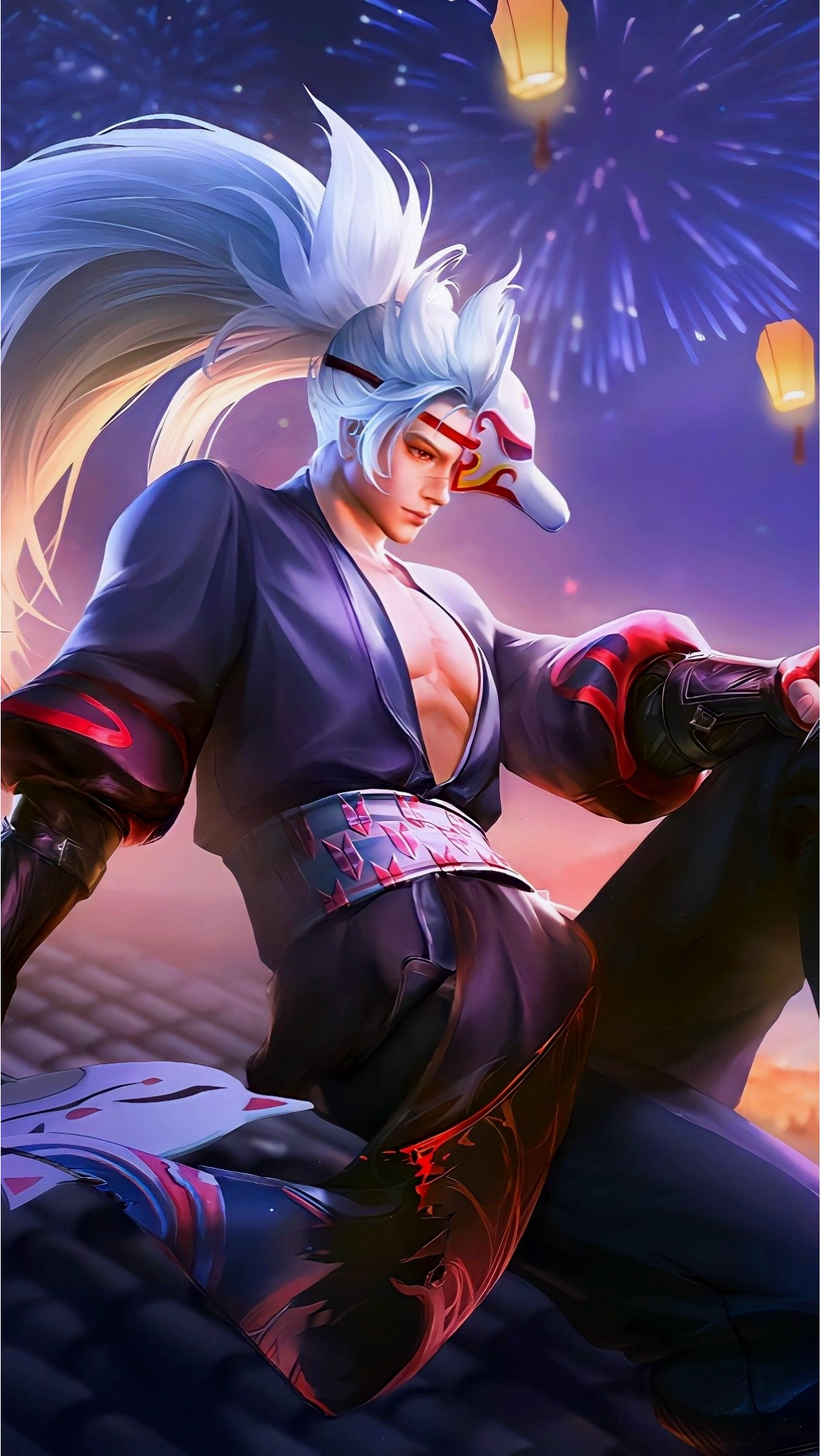 Hayate với tạo hình ninja sắc bén