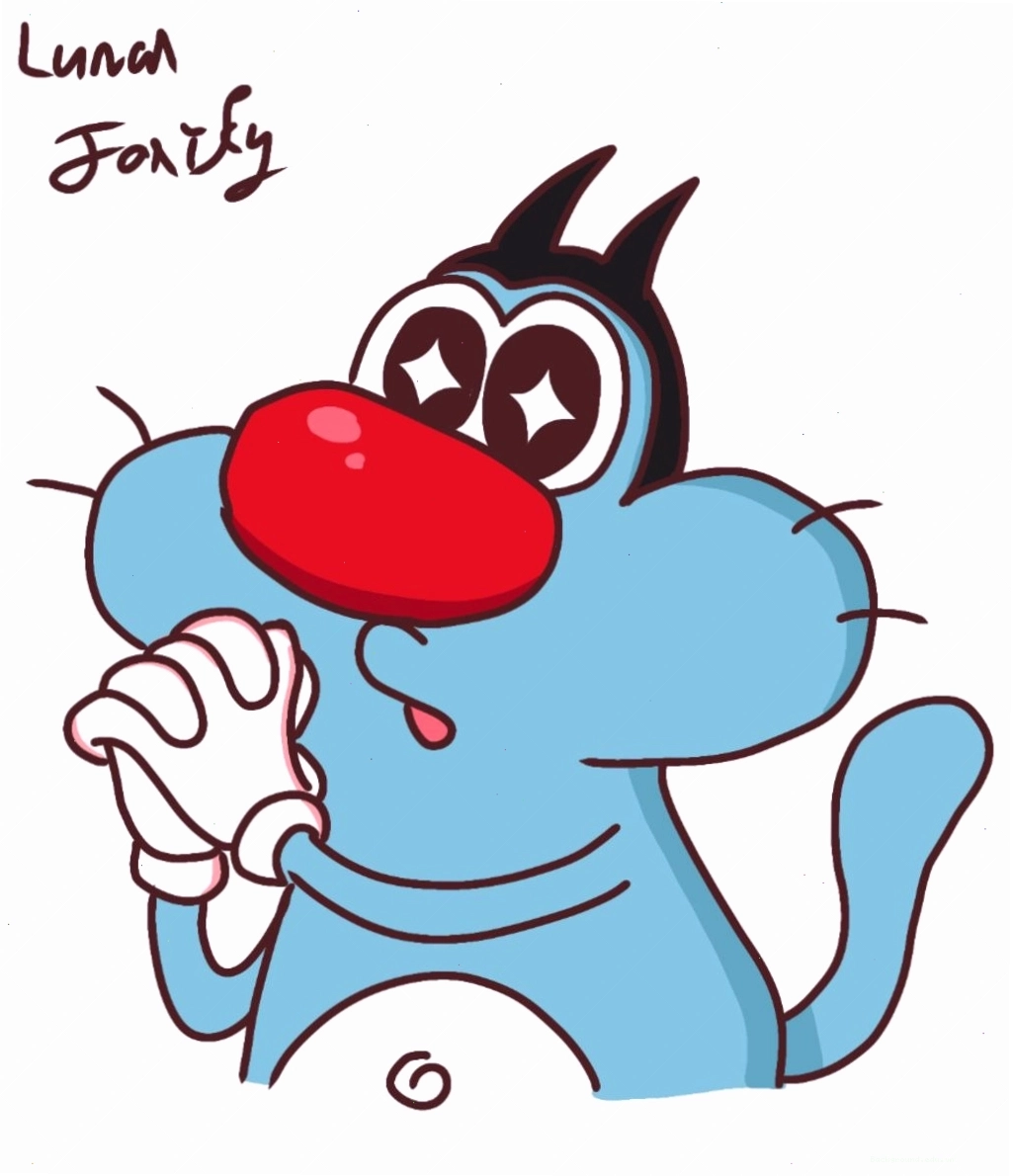 Hình ảnh Oggy dễ thương và ngộ nghĩnh
