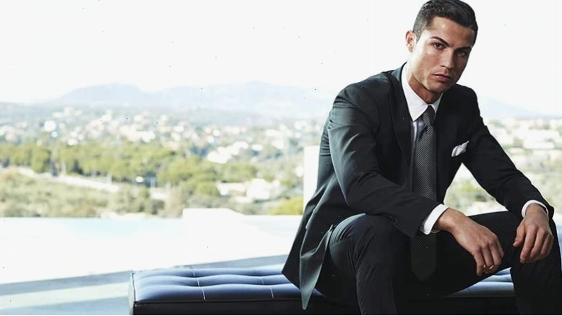 Hình ảnh Ronaldo đẹp trai với nụ cười rạng rỡ