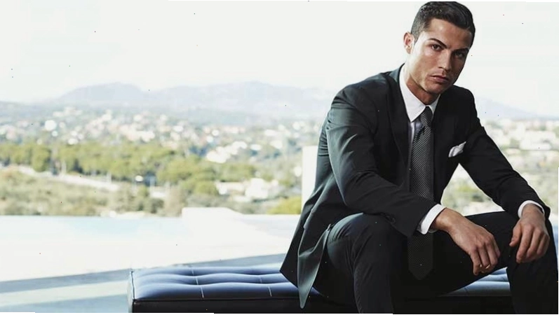 Hình ảnh Ronaldo đẹp trai với phong thái lịch lãm