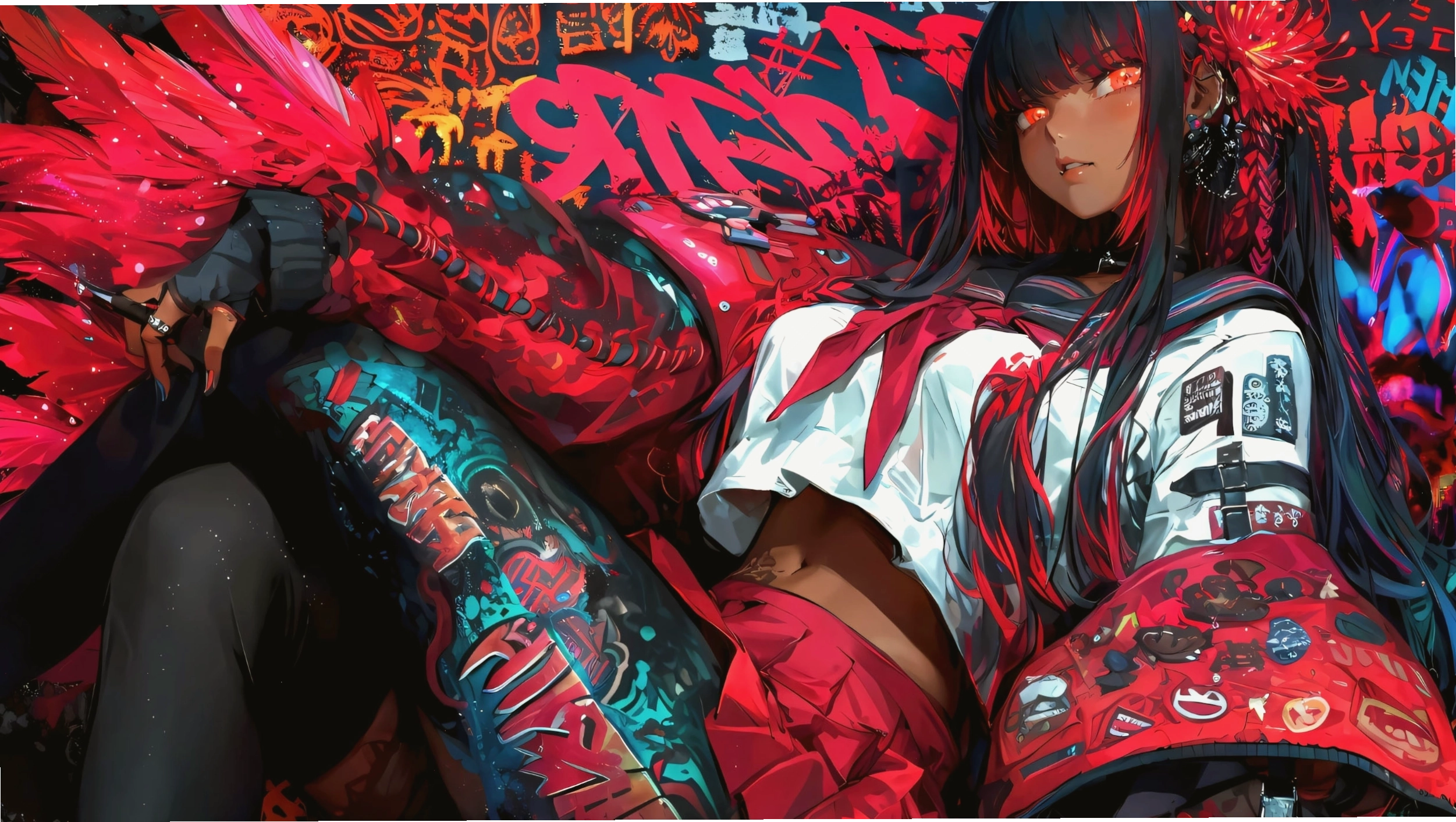 Hình nền 4K Anime với các nhân vật hoạt hình ấn tượng