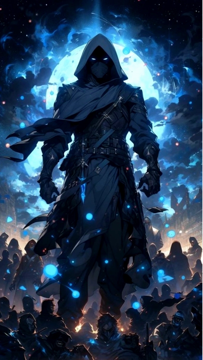 Hình nền anime dễ thương với phong cách vẽ tay
