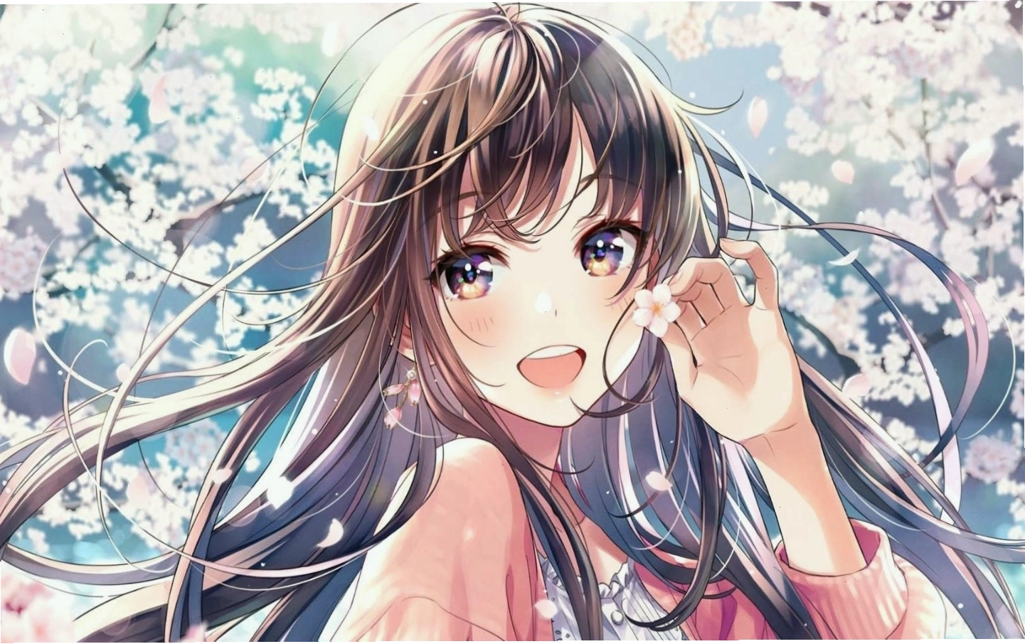 Hình nền anime nhân vật cute đáng yêu