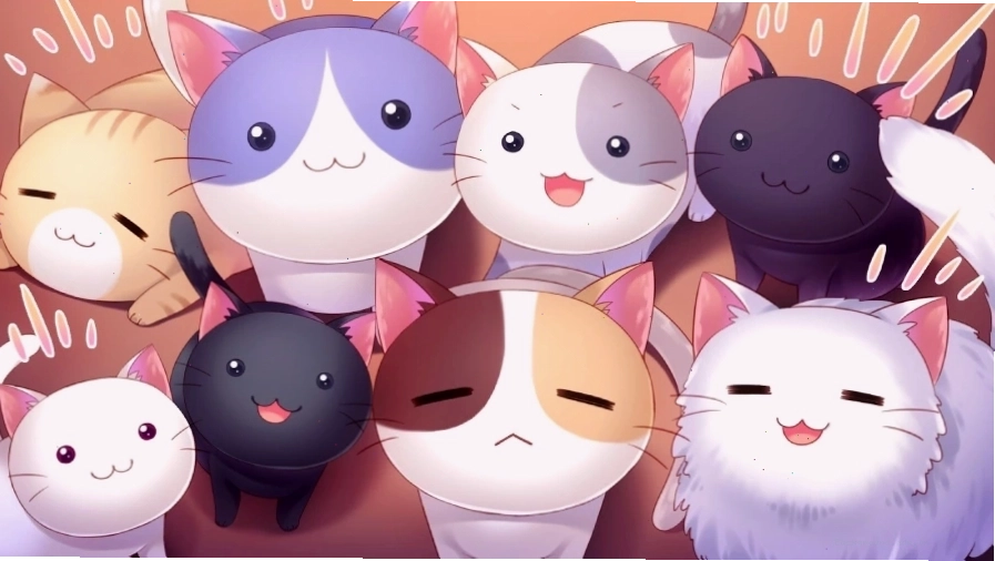 Hình nền anime nữ trong không gian thành phố về đêm
