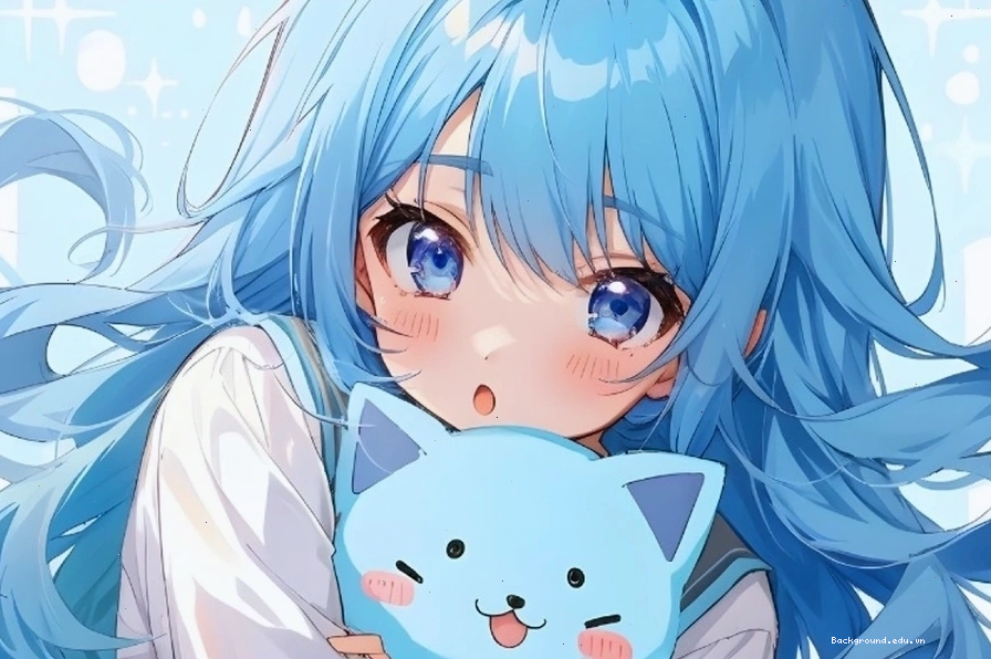 Hình nền anime nữ với phong cách lãng mạn và ngọt ngào