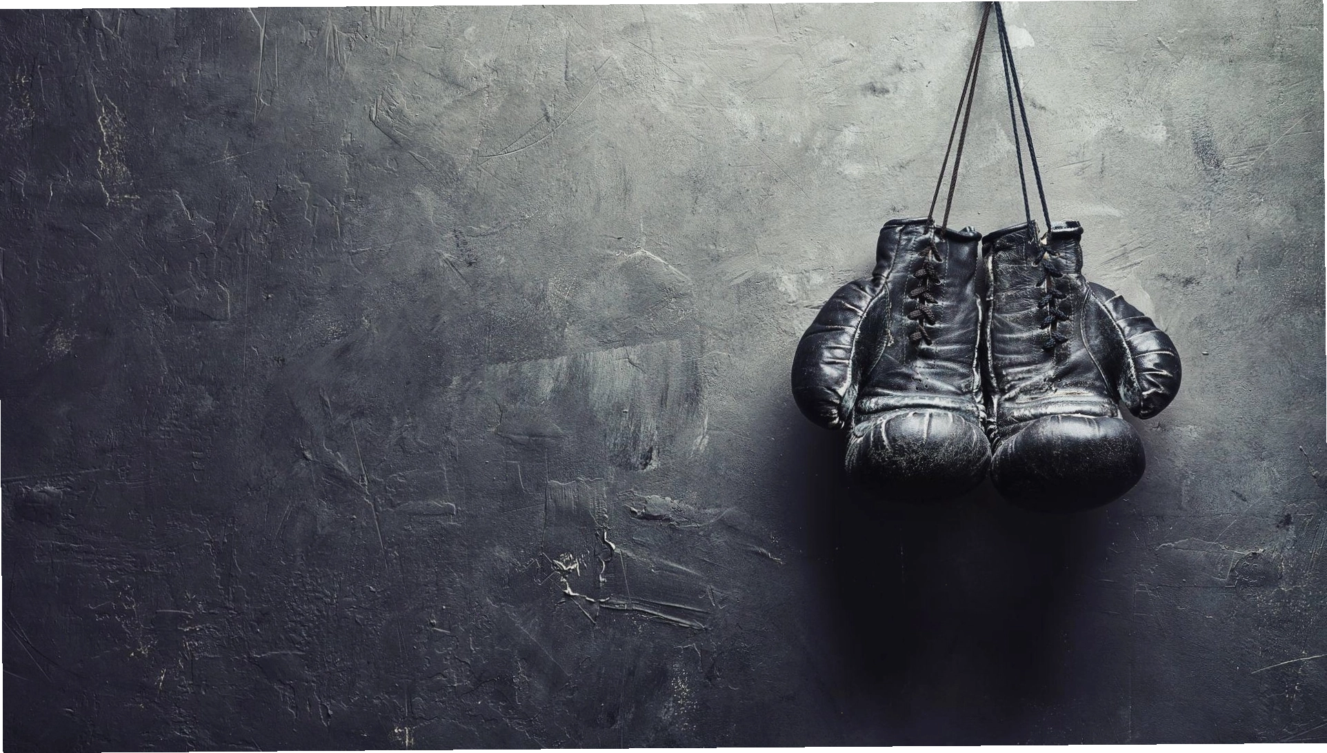 Hình nền boxing cận cảnh gương mặt võ sĩ tập trung cao độ