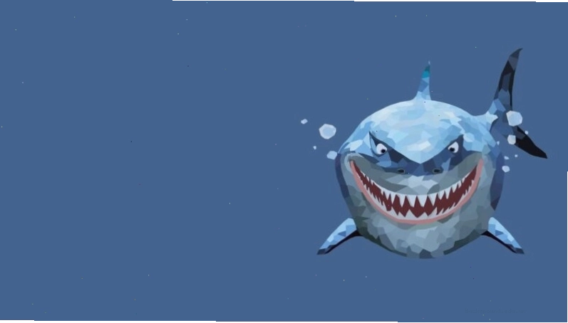 Hình nền cá mập Megalodon 3D cực ngầu