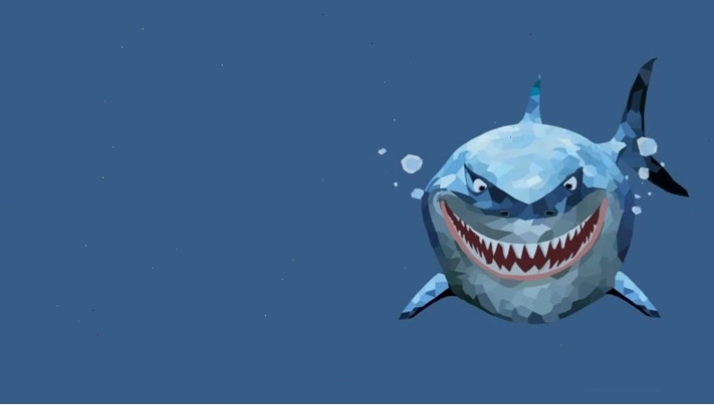 Hình nền cá mập Megalodon 3D cực ngầu