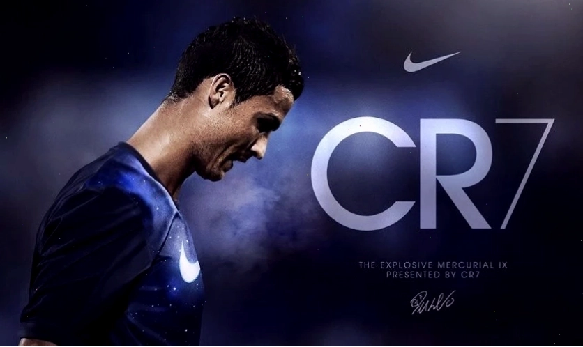 Hình nền CR7 có chữ ký độc đáo