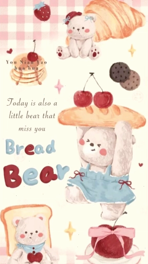 Hình nền điện thoại cute với chủ đề bánh ngọt