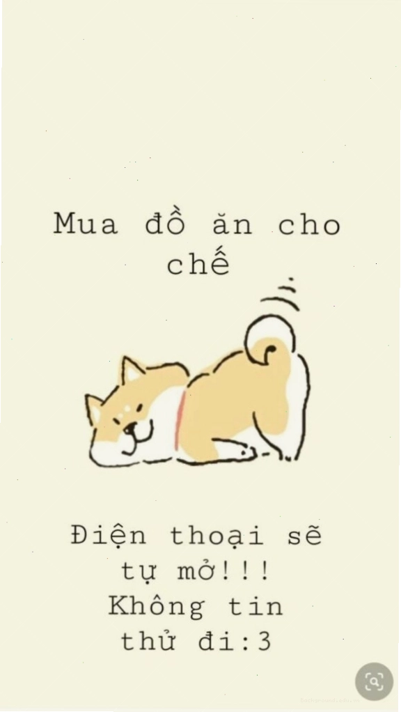 Hình nền điện thoại cute với chữ 'Yêu đời lắm'