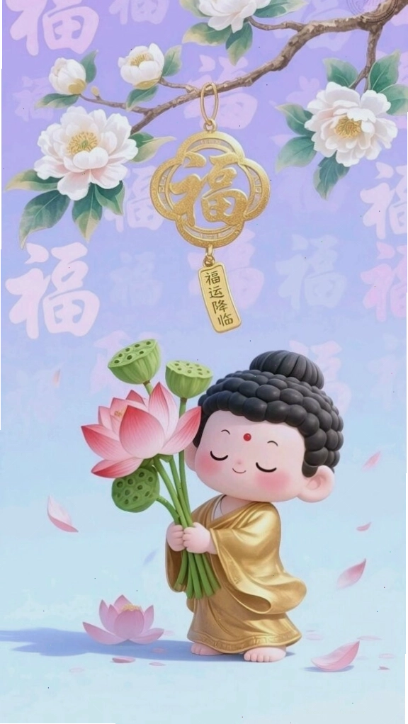 Hình nền điện thoại nguyện cầu bình an với hình ảnh hoa sen