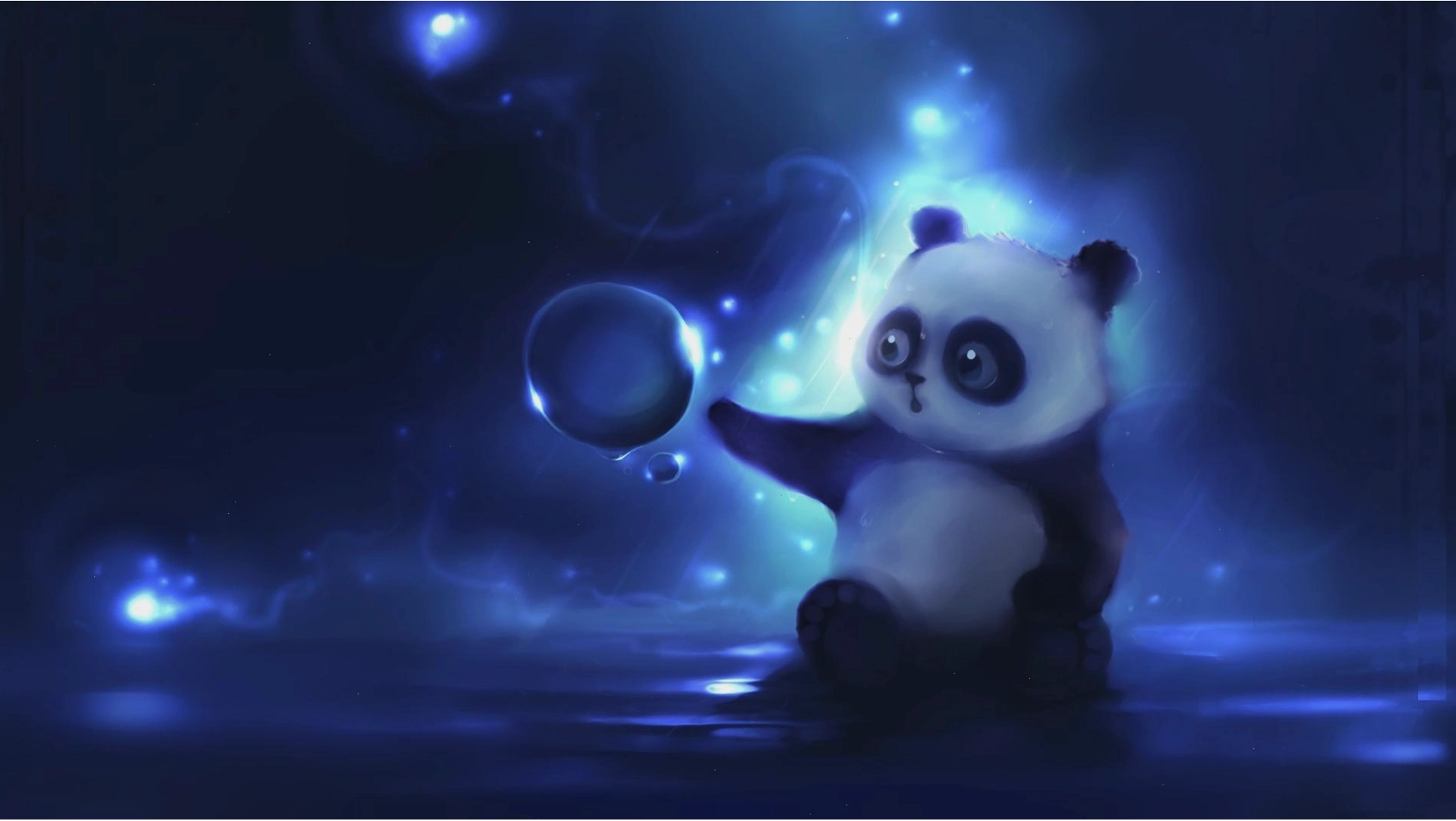 Hình nền động cute với hiệu ứng lấp lánh